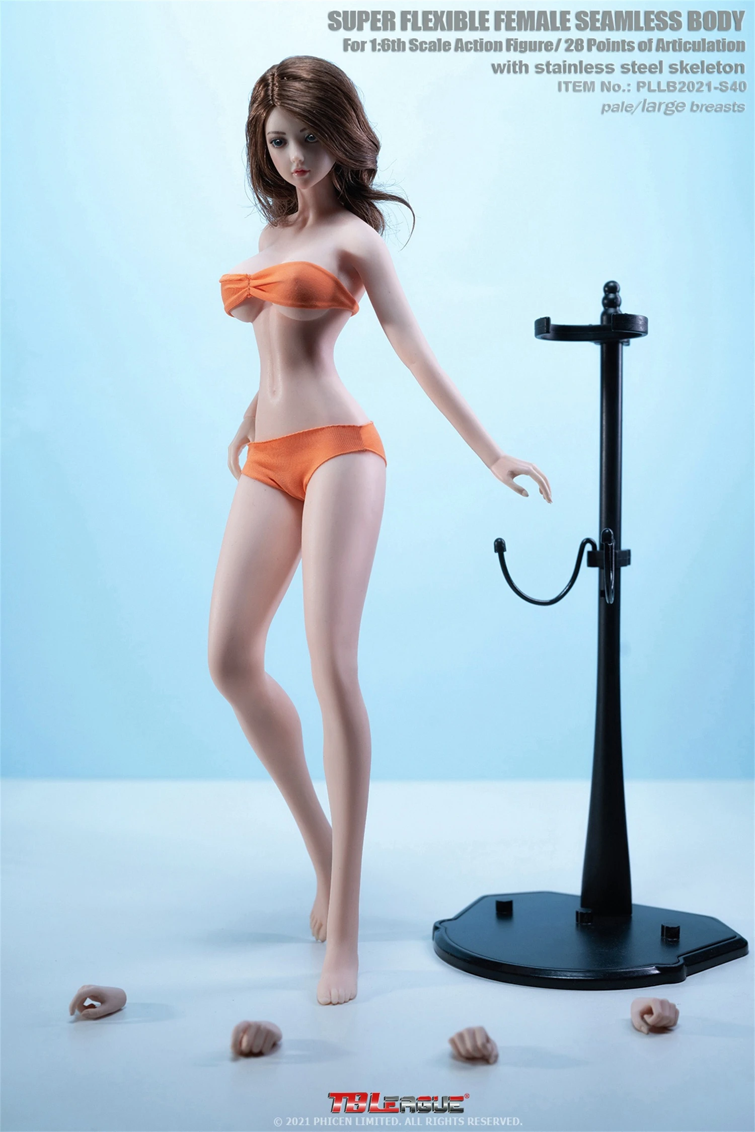 TBLeague S40 1/6 Loli Girl Large Breast Pale Skin 12inches Seamless Body Action
TBLeague S40 1/6 Loli Girl Large Breast Pale Skin 12inches Seamless Body Action