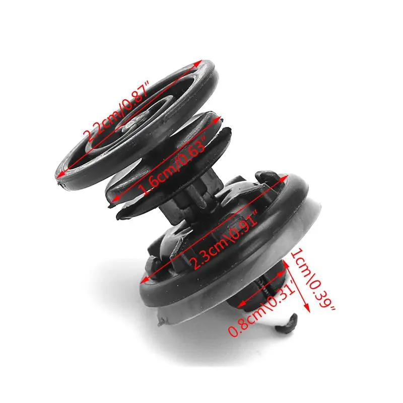 Bumper Retainer Clips for Car License Plate Body Panel Liner Rivets Fasteners Push Pin Door Trim Panel Clips 10x
Bumper Retainer Clips for Car License Plate Body Panel Liner Rivets Fasteners Push Pin Door Trim Panel Clips 10x