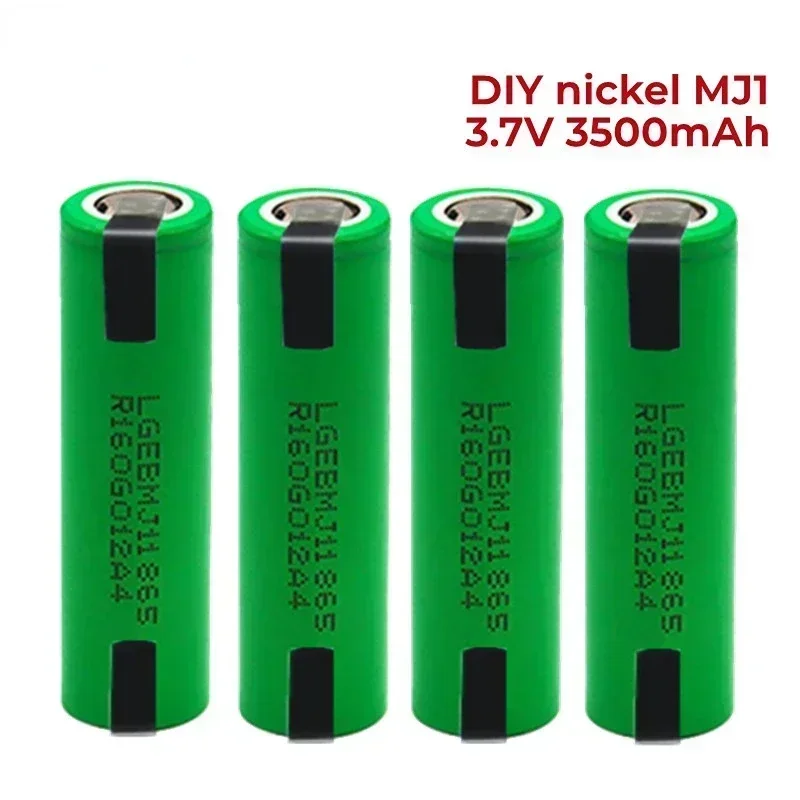 100% Original MJ1 3.7V 3500mAh 18650 Lithium Rechargeable Battery for Flashlight Batteries Battery+DIY Nickel
100% Original MJ1 3.7V 3500mAh 18650 Lithium Rechargeable Battery for Flashlight Batteries Battery+DIY Nickel