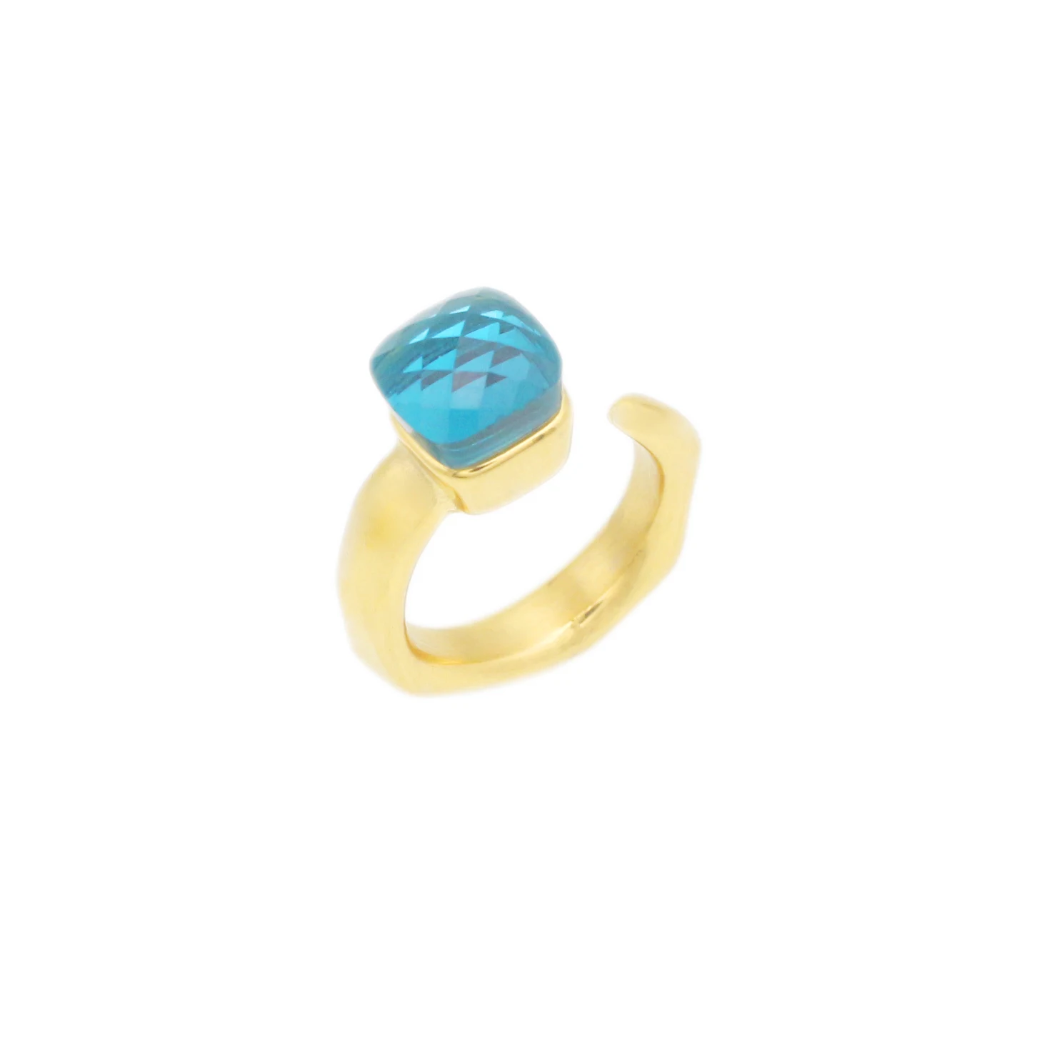 New Pretty Candy Style Nail Ring Sky Blue Glass Stainless Steel Wedding Rings For Women Jewelry Birthday Gift
New Pretty Candy Style Nail Ring Sky Blue Glass Stainless Steel Wedding Rings For Women Jewelry Birthday Gift