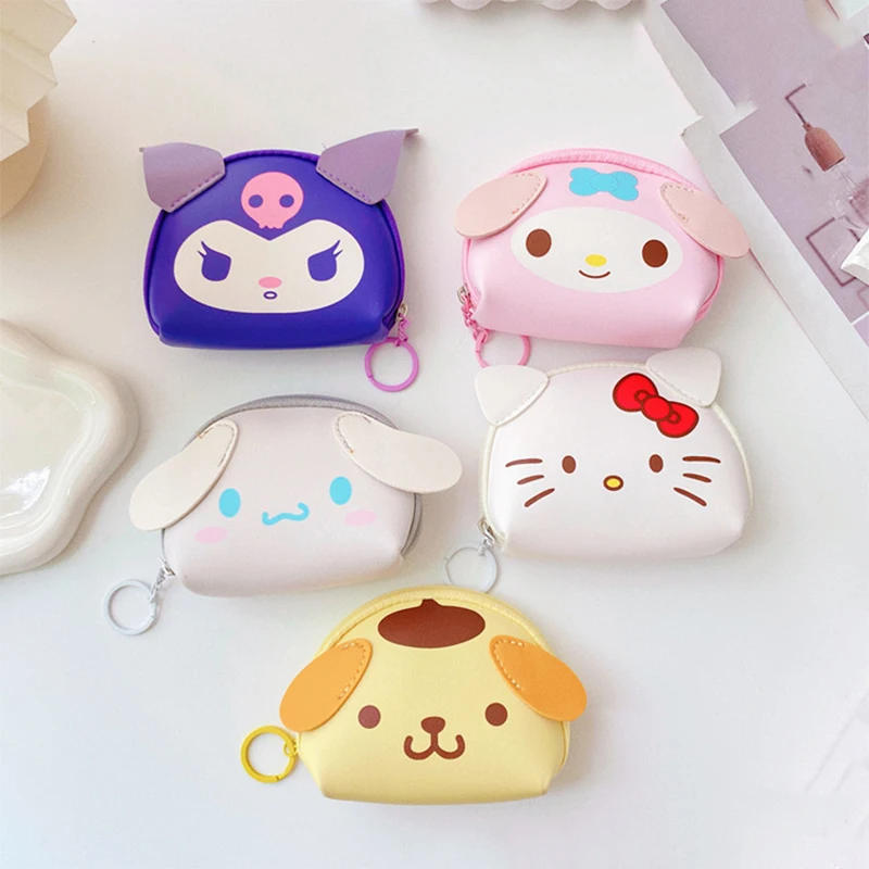 Kawaii Sanrio Coin Purse Kuromi Cinnamoroll Anime Cartoon Cute Students Portable Storage Coin Key Pu Material Toys Girls
Kawaii Sanrio Coin Purse Kuromi Cinnamoroll Anime Cartoon Cute Students Portable Storage Coin Key Pu Material Toys Girls