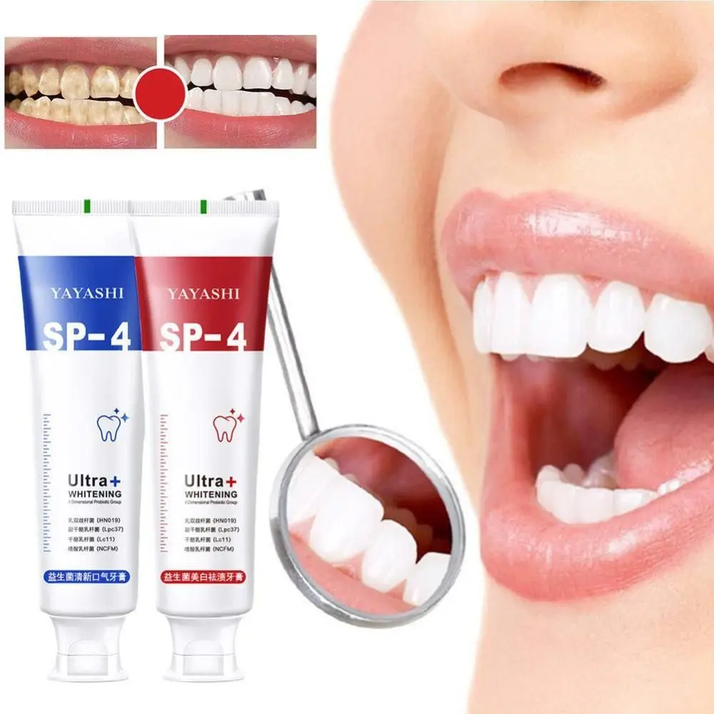 SP-4 Probiotic Toothpaste SP-4 Brightening Toothpaste Fresh Breath Toothpaste Oral Hygiene Beauty
SP-4 Probiotic Toothpaste SP-4 Brightening Toothpaste Fresh Breath Toothpaste Oral Hygiene Beauty