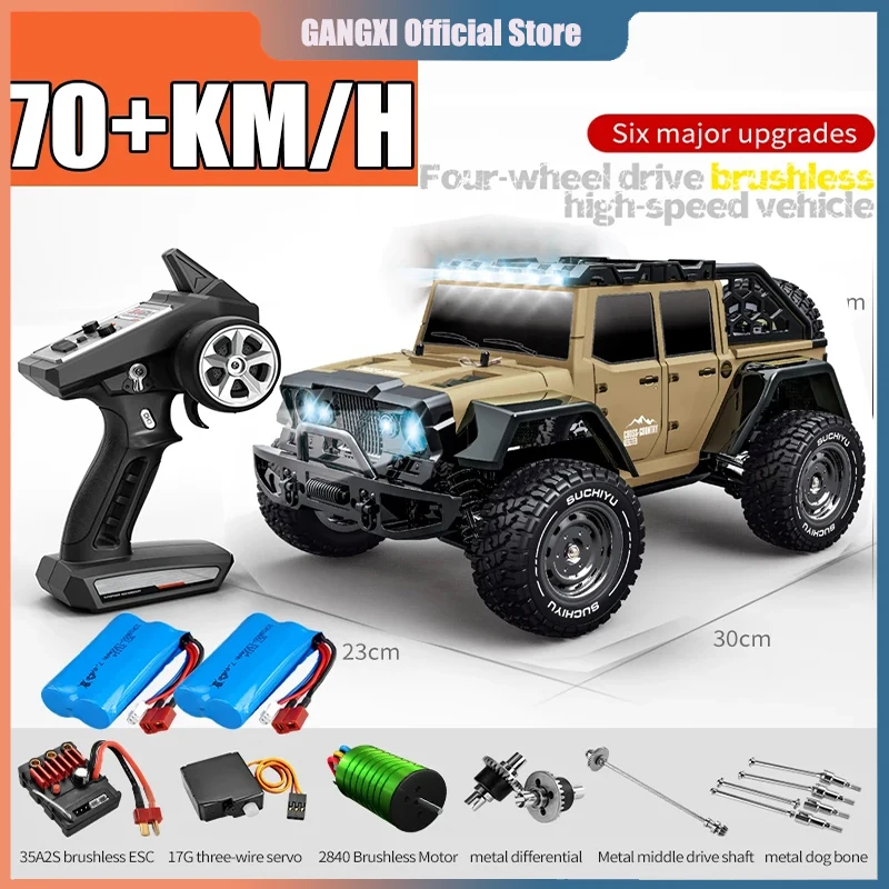 2,4G 1/16 70KN/H или 50N/H 4WD радиоуправляемые автомобили фонари внедорожник 4x4 высокоскоростной бесщеточный мотор монстр-Трак детские игрушки подарок мальчикам
2,4G 1/16 70KN/H или 50N/H 4WD радиоуправляемые автомобили фонари внедорожник 4x4 высокоскоростной бесщеточный мотор монстр-Трак детские игрушки подарок мальчикам