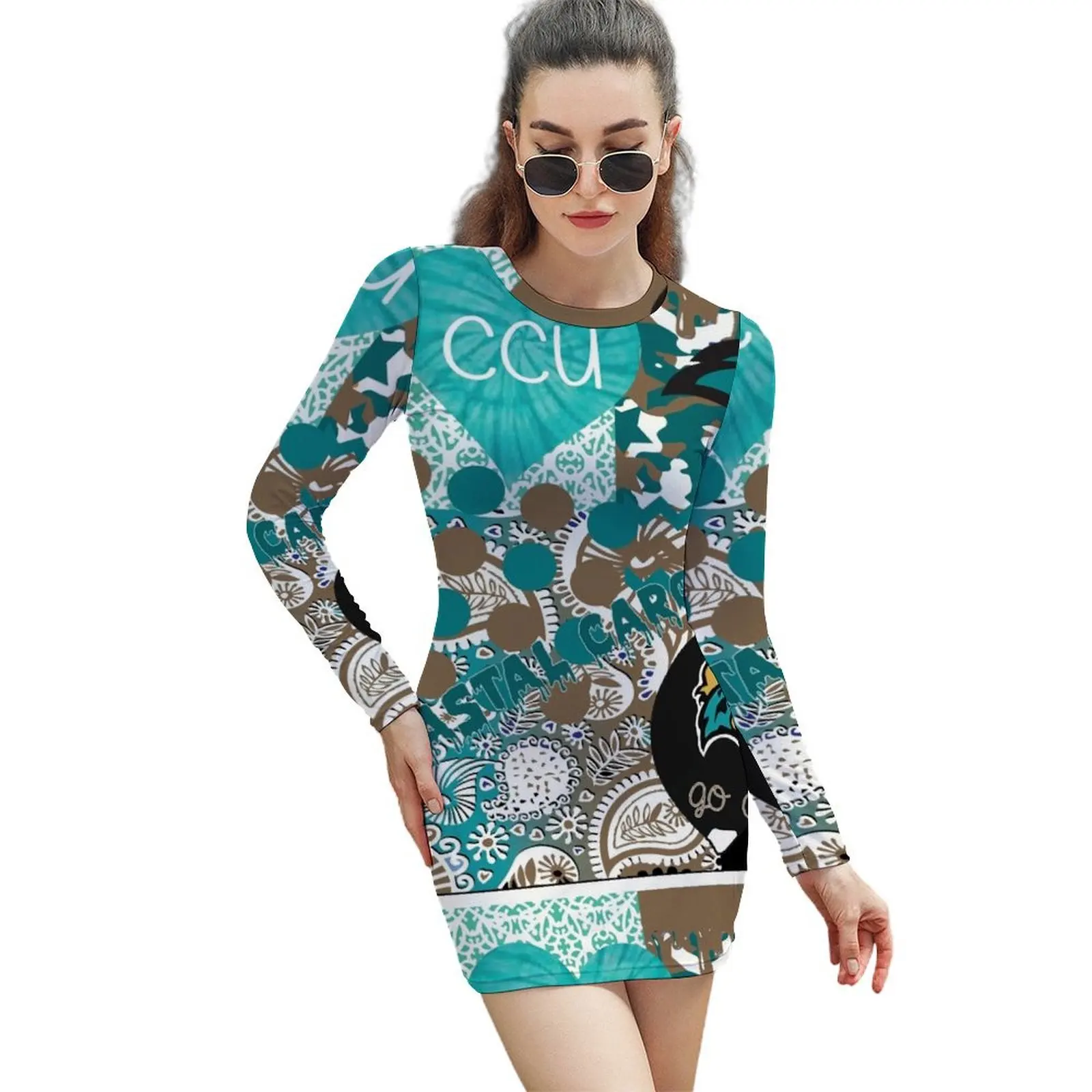 Coastal Carolina University Collage Long-Sleeved Sheath Dress summer dress women 2024 Elegant gowns women's clothing trend 2024
Coastal Carolina University Collage Long-Sleeved Sheath Dress summer dress women 2024 Elegant gowns women's clothing trend 2024