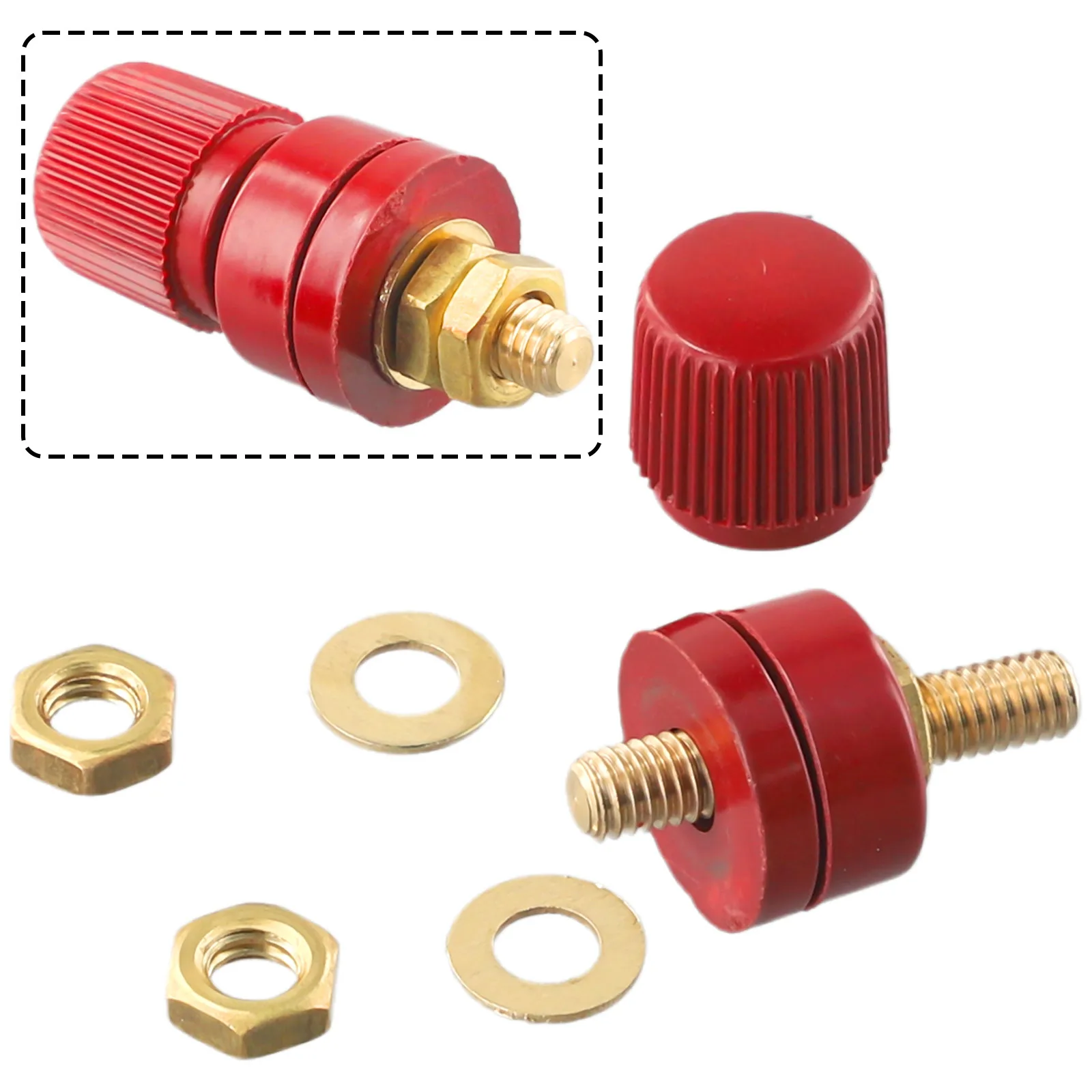 Accessory Durable Post Terminal Connectors Practical Red Replacement Set Black Tool Engine Flexible Parts Stud
Accessory Durable Post Terminal Connectors Practical Red Replacement Set Black Tool Engine Flexible Parts Stud