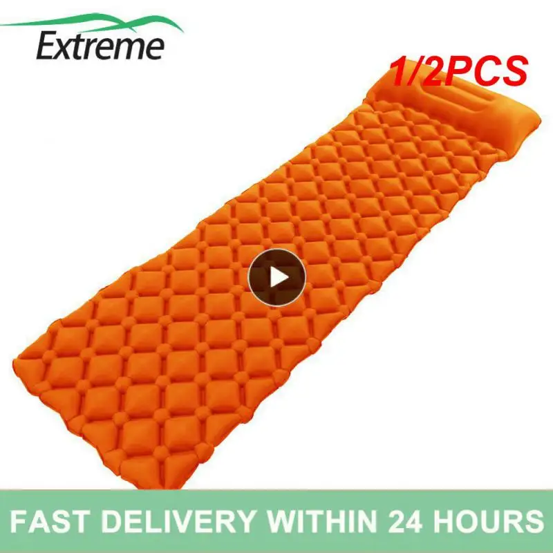 1/2PCS Outdoor Camping Sleeping Pad Folding Sleep Mat Beach Inflat Mattress with Pillows Ultralight Air Mat Travel Hiking New
1/2PCS Outdoor Camping Sleeping Pad Folding Sleep Mat Beach Inflat Mattress with Pillows Ultralight Air Mat Travel Hiking New