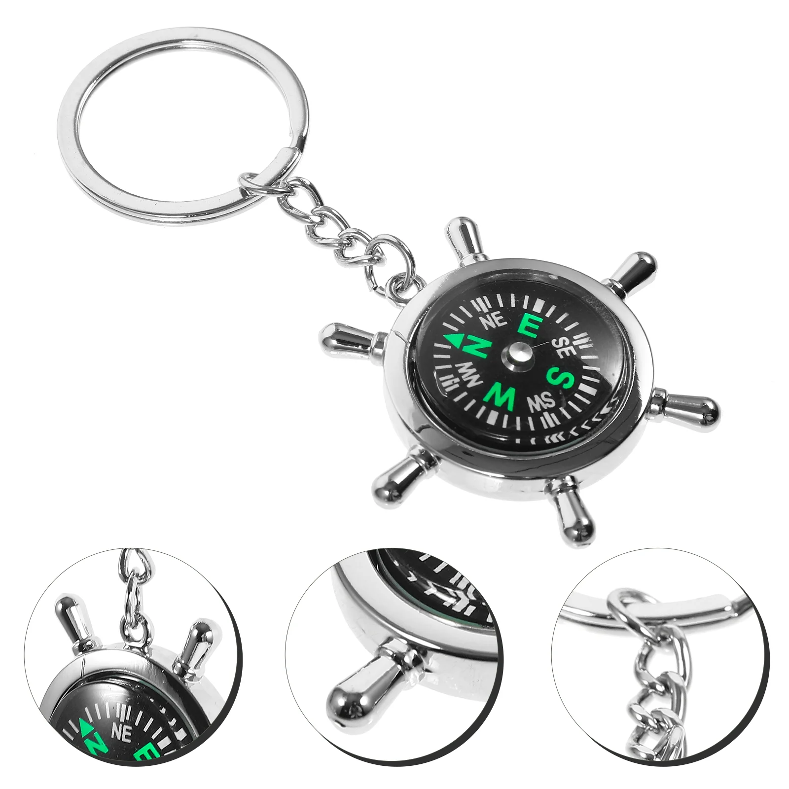 Compass Keychain Pocket Small Ring Fob Camping Mini Keyring Zinc Alloy Hiking Travel
Compass Keychain Pocket Small Ring Fob Camping Mini Keyring Zinc Alloy Hiking Travel