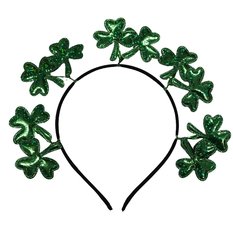 Patrick's Day Headband Holiday Props Headdress Shamrock Headgear Adults Kids Leprechaun Shamrock
Patrick's Day Headband Holiday Props Headdress Shamrock Headgear Adults Kids Leprechaun Shamrock