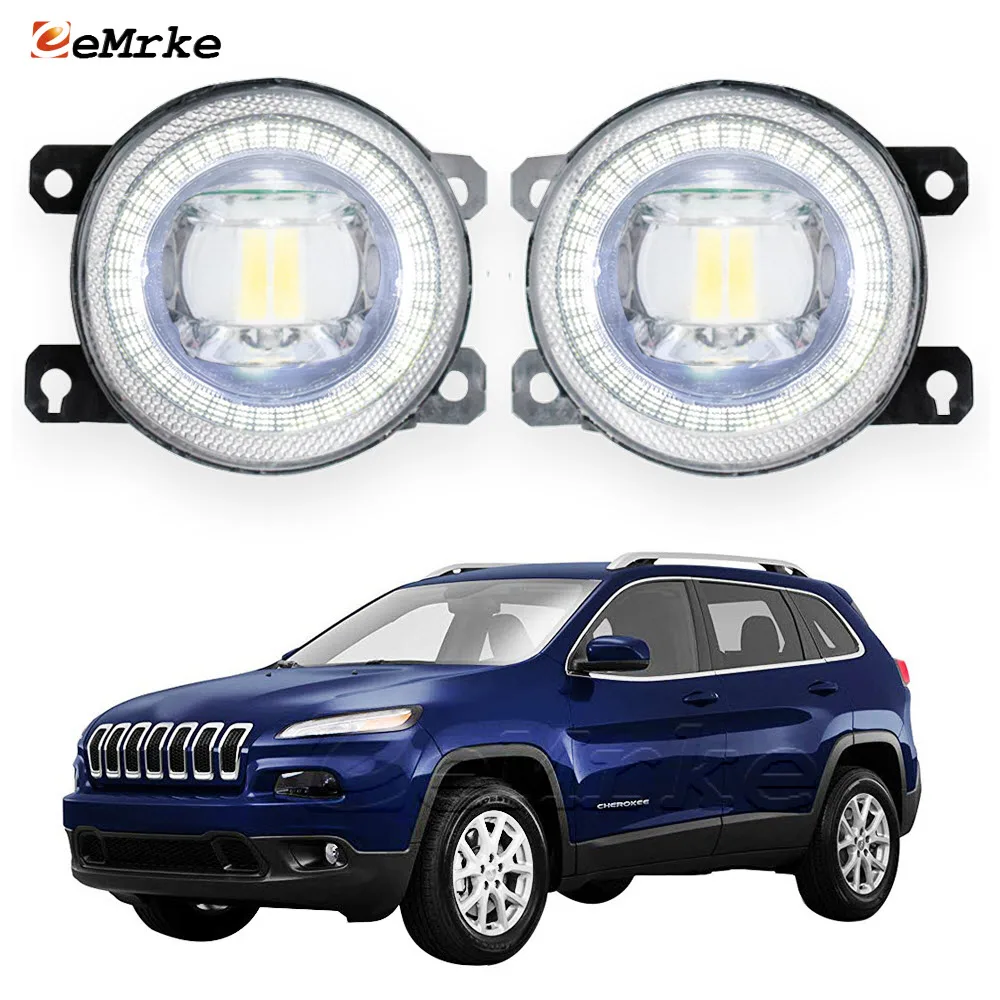 Светодиодная автомобильная лампа в сборе с объективом для Jeep Cherokee KL 2015 2016 2017 2018 дневные ходовые огни светодиодные дневные ходовые огни Angel Eyes DRL Halo 15 Вт
Светодиодная автомобильная лампа в сборе с объективом для Jeep Cherokee KL 2015 2016 2017 2018 дневные ходовые огни светодиодные дневные ходовые огни Angel Eyes DRL Halo 15 Вт