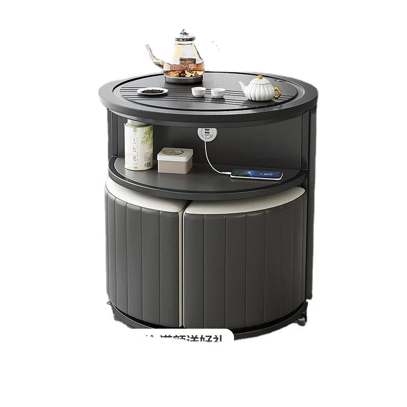 YY Household Multi-Functional Balcony Mobile Integrated Tea Cart Light Luxury Tea Table
YY Household Multi-Functional Balcony Mobile Integrated Tea Cart Light Luxury Tea Table