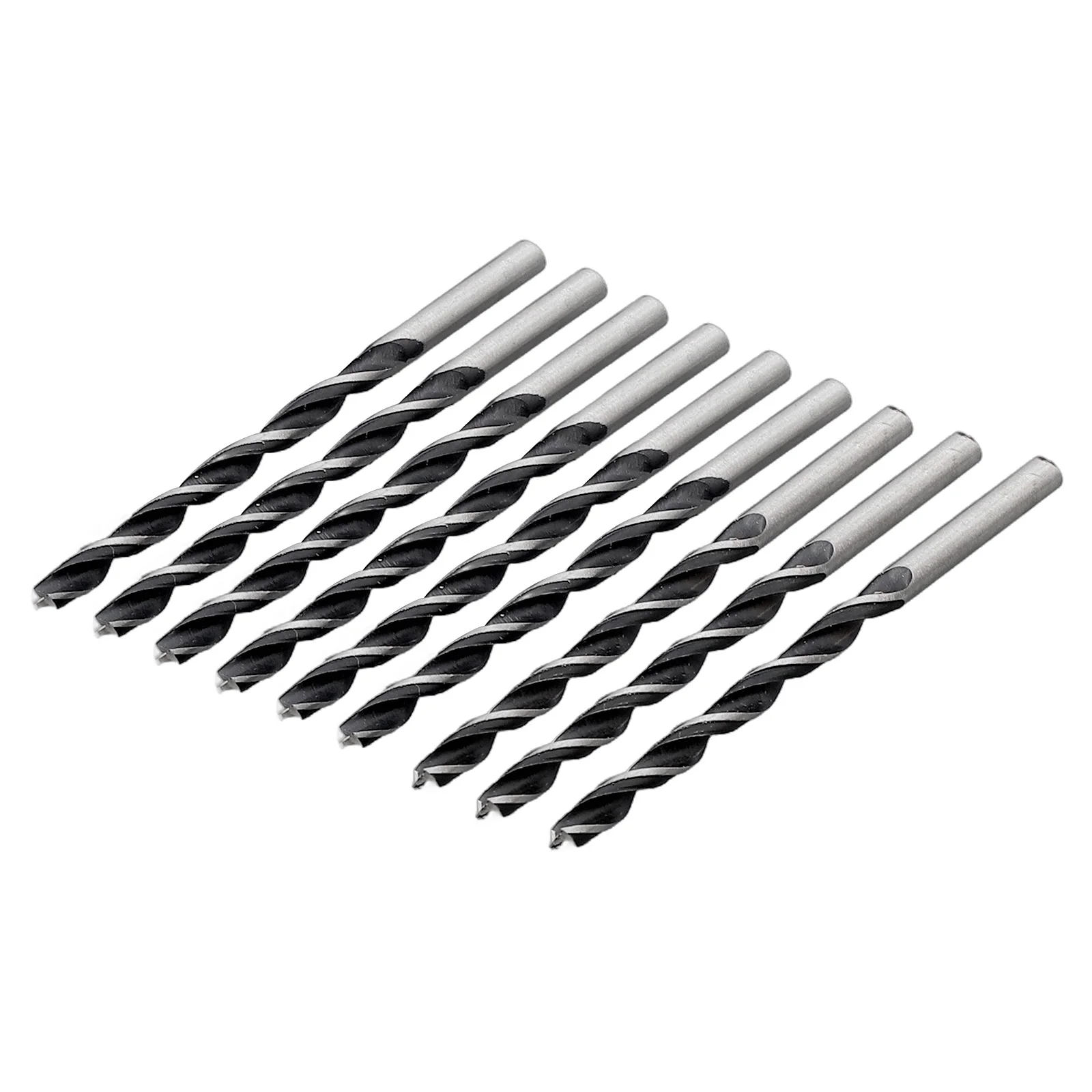 Brand New High Quality Useful Garden Home Drill Bit Spiral Woodworking Workshop 10pcs 4mm Diameter Carbon Steel
Brand New High Quality Useful Garden Home Drill Bit Spiral Woodworking Workshop 10pcs 4mm Diameter Carbon Steel
