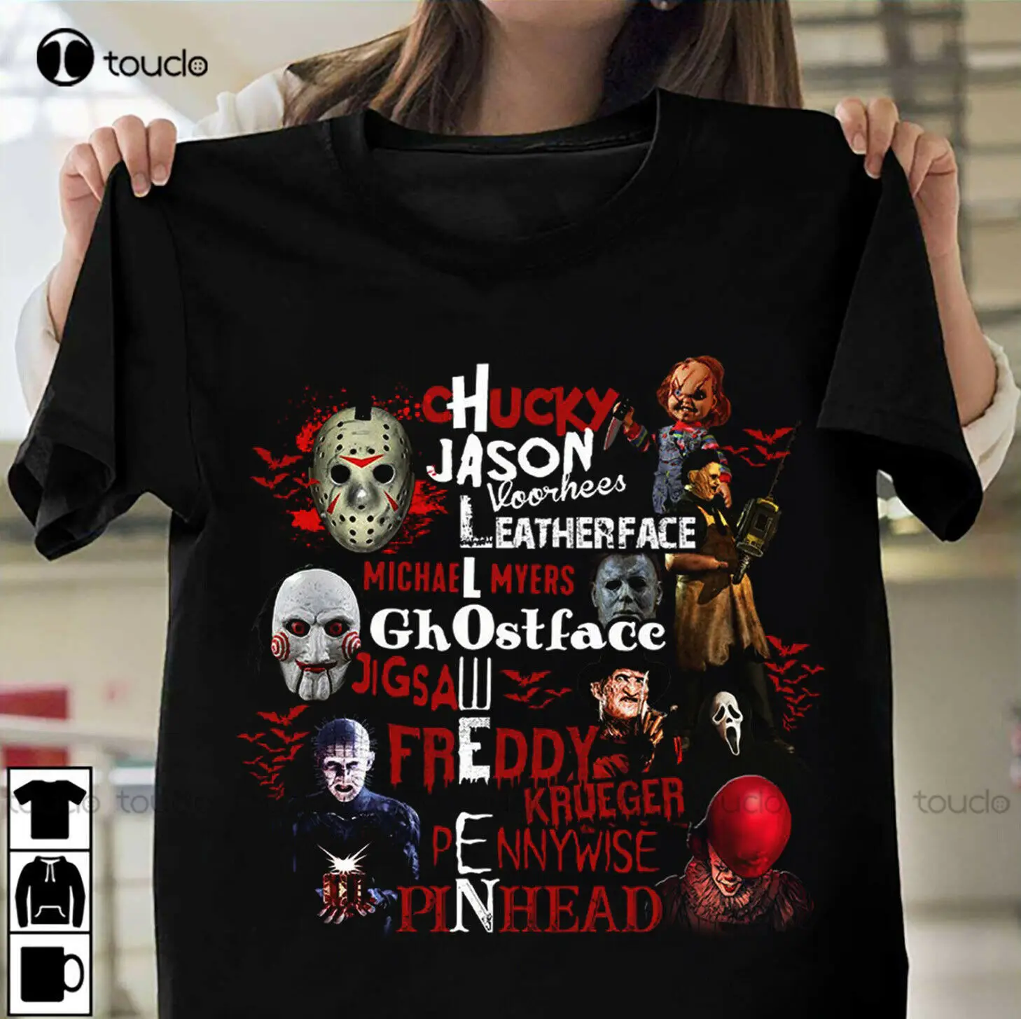Halloween Horror Movie Killers Shirt Scary Friends Shirt Halloween Family Tee Boys T Shirts Fashion Funny New Xs-5Xl
Halloween Horror Movie Killers Shirt Scary Friends Shirt Halloween Family Tee Boys T Shirts Fashion Funny New Xs-5Xl
