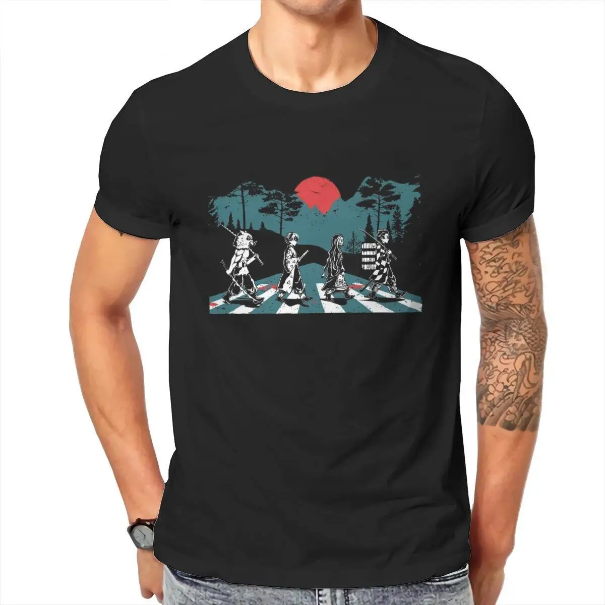 Demon Slayer Anime Men's T Shirts Japanese Kimetsu No Yaiba Vintage Tees Short Sleeve O Neck T-Shirt 100% Cotton Big Size Tops
Demon Slayer Anime Men's T Shirts Japanese Kimetsu No Yaiba Vintage Tees Short Sleeve O Neck T-Shirt 100% Cotton Big Size Tops