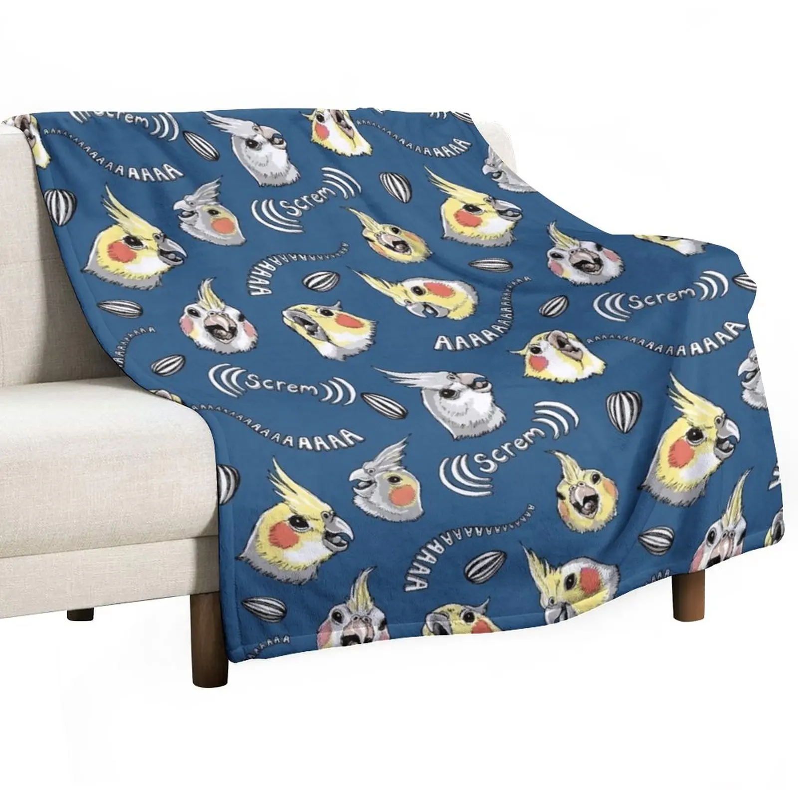 Cockatiel Screm Throw Blanket bed plaid Decorative Throw Blankets For Sofas Blankets For Bed Blankets
Cockatiel Screm Throw Blanket bed plaid Decorative Throw Blankets For Sofas Blankets For Bed Blankets