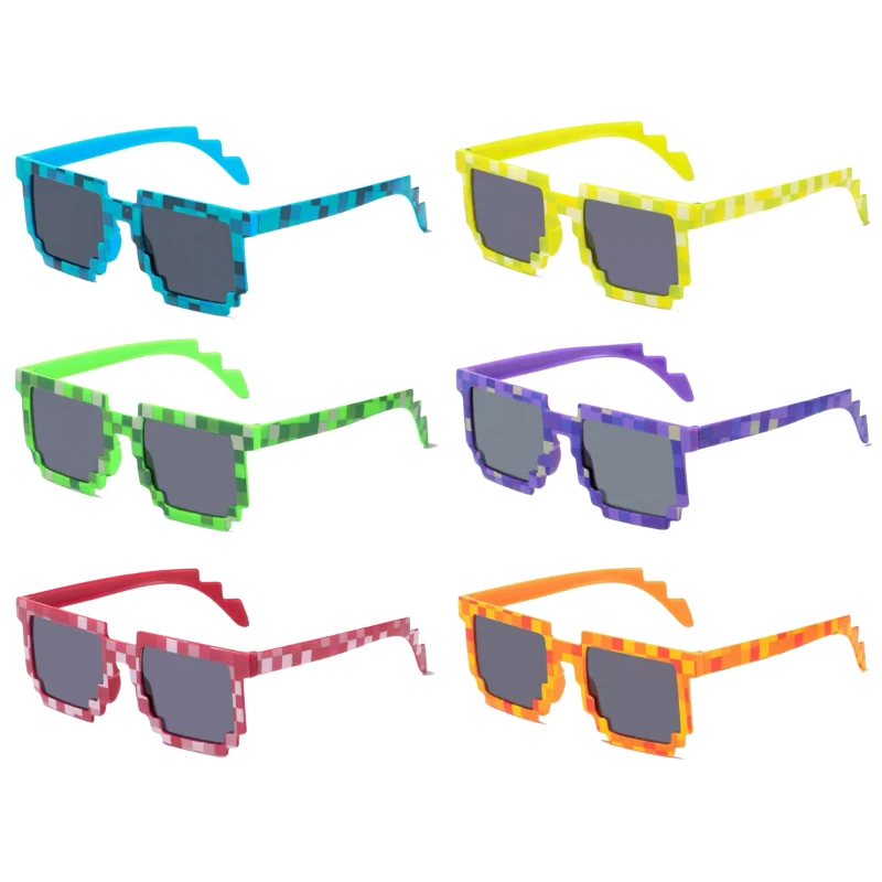 7 Colors Fashion Sunglasses Kids Cosplay Action Game Toys Mini World Square Glasses with EVA Box Toys Kids Collectible Gift 
7 Colors Fashion Sunglasses Kids Cosplay Action Game Toys Mini World Square Glasses with EVA Box Toys Kids Collectible Gift