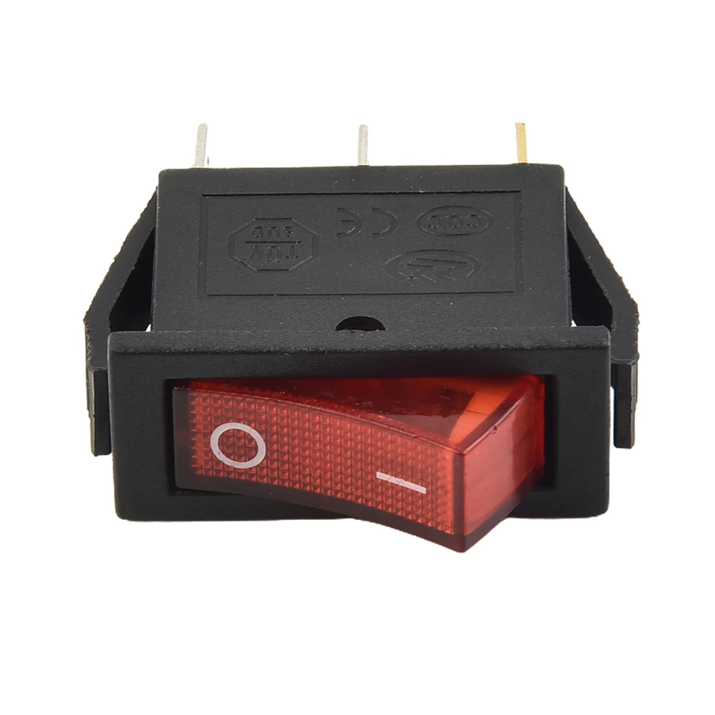 For Household Appliances Rocker Switch Red With Light On-Off 3pin 2nd Gear ON-OFF 3Pin Rocker Switch Easily Installed
For Household Appliances Rocker Switch Red With Light On-Off 3pin 2nd Gear ON-OFF 3Pin Rocker Switch Easily Installed
