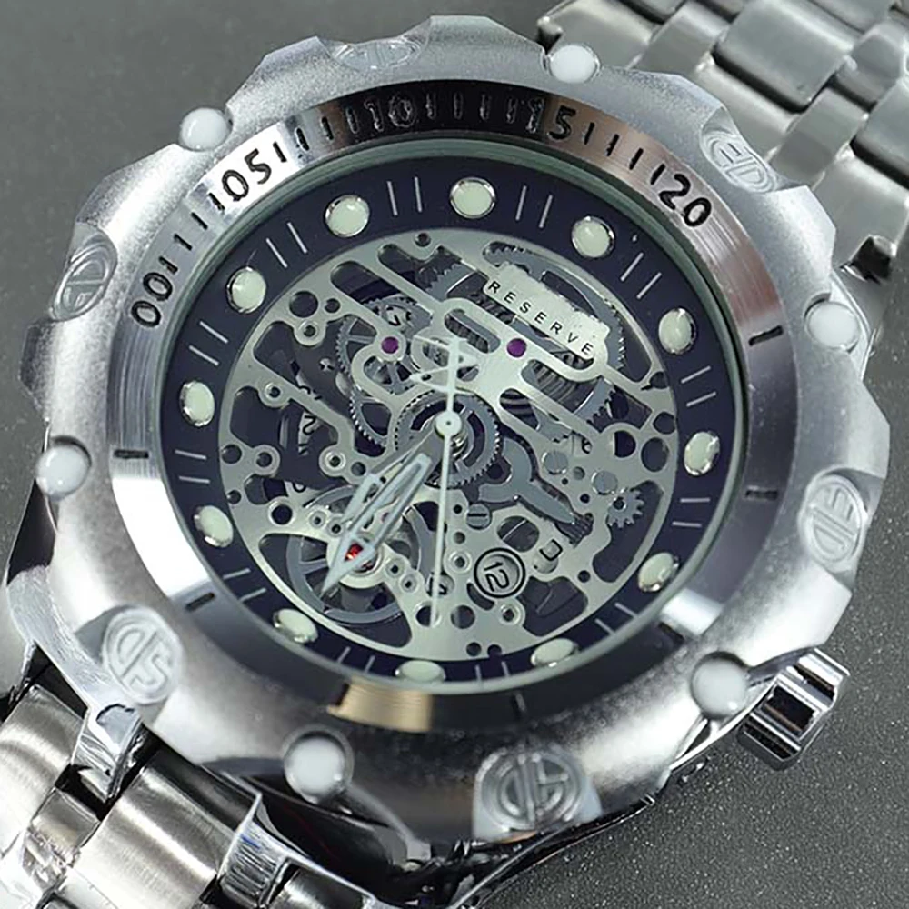 Invincible Creative Design Hollow Watches Mens Big Dial Undefeated Watch Silver Full Stainless Steel AAA Clock Relogio Masculino
Invincible Creative Design Hollow Watches Mens Big Dial Undefeated Watch Silver Full Stainless Steel AAA Clock Relogio Masculino