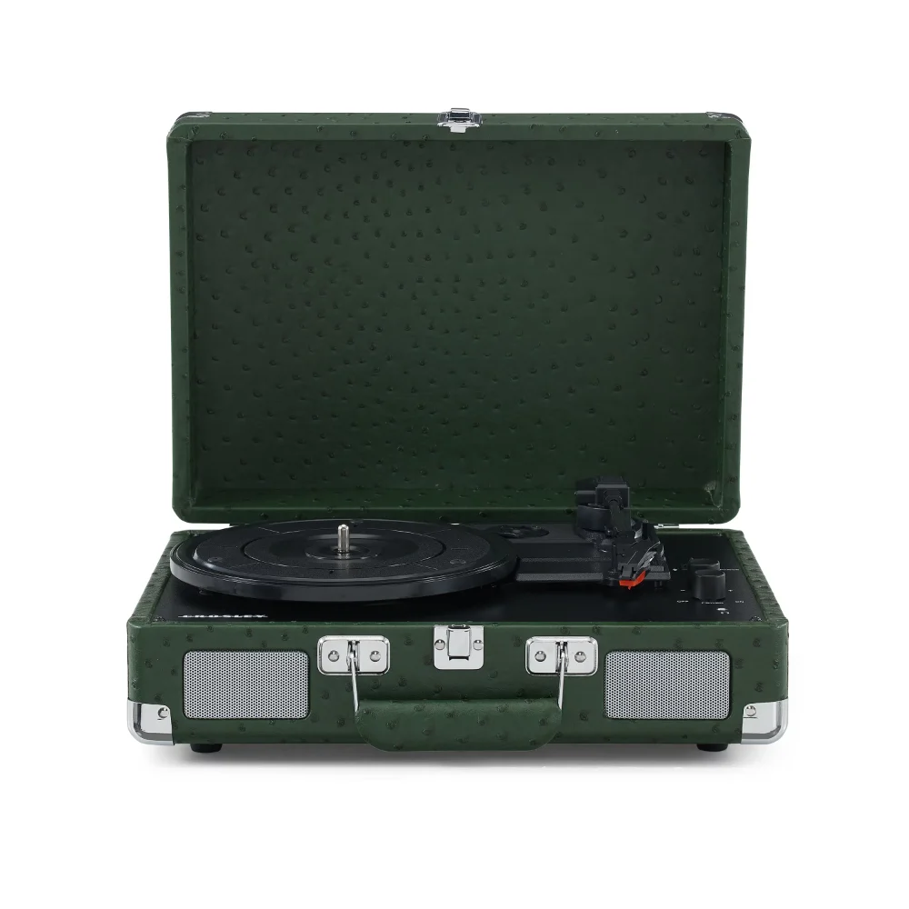 

NEW Crosley Cruiser Plus Vinyl Record Player with Speakers with wireless Bluetooth - Audio Turntables