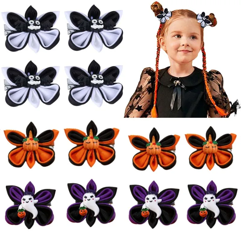 ncmama 2Pcs/set Halloween Ghost Pumpkin Hairpins For Baby Girls Flower Hairclips Hairgrips Kids Headwear Child Hair Accessories
ncmama 2Pcs/set Halloween Ghost Pumpkin Hairpins For Baby Girls Flower Hairclips Hairgrips Kids Headwear Child Hair Accessories