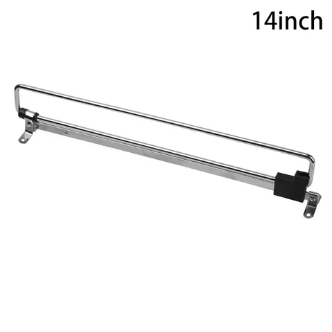 

1PC Wardrobe Hang Hanging Rod Telescopic Hanging Clothes Rail Pull Out Retractable Cabinet Sliding Racks