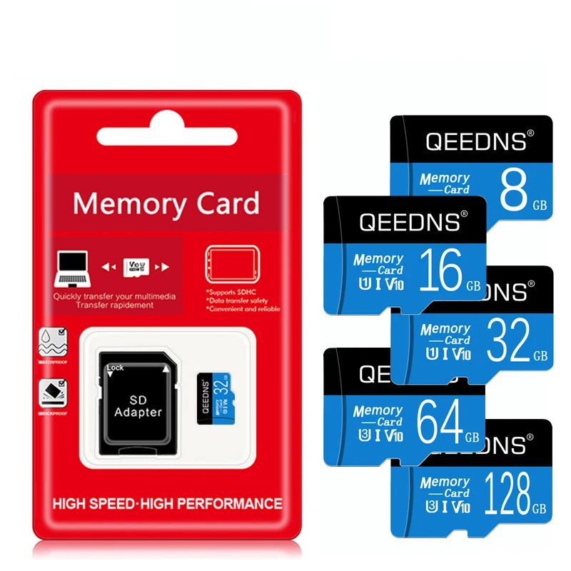 Mini Storage Card 128GB 256B 512GB High-speed Read And Write Micro TF SD Card Class 10 8GB 16GB 32GB Flash Memory Card 64GB
Mini Storage Card 128GB 256B 512GB High-speed Read And Write Micro TF SD Card Class 10 8GB 16GB 32GB Flash Memory Card 64GB