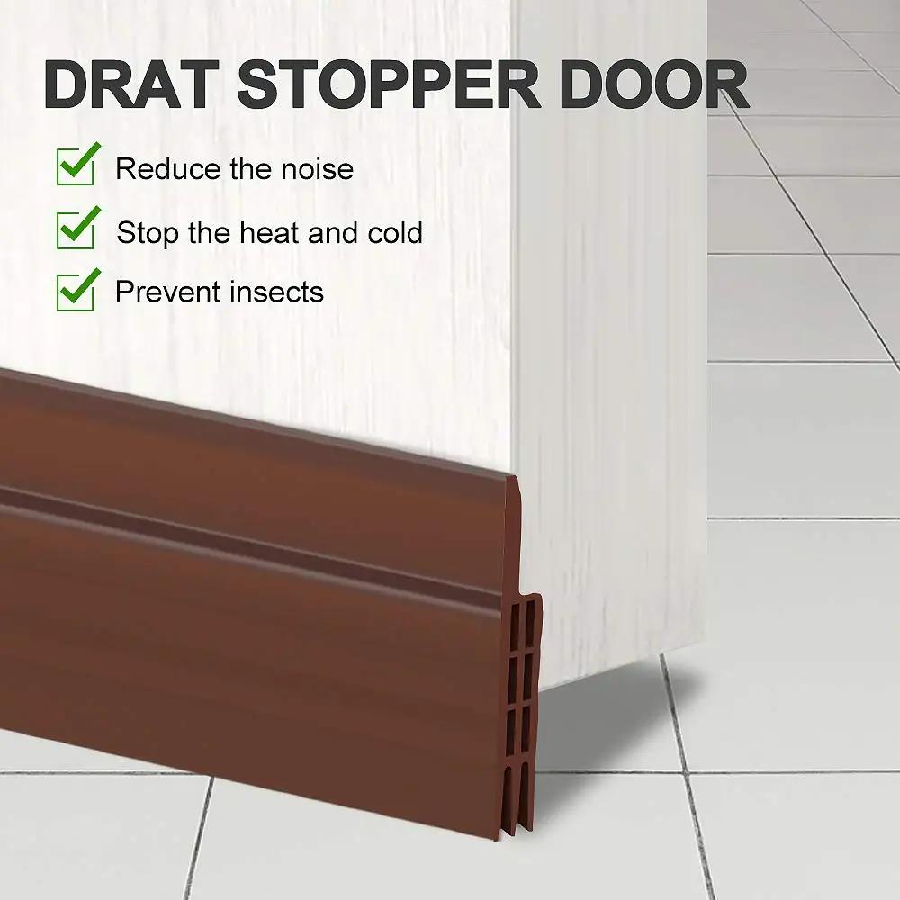 Door Draft Stopper Under Door Seal Bottom Sweep Door Window Blocker Dust and Noise Insulation Weather Stripping Draft Guar
Door Draft Stopper Under Door Seal Bottom Sweep Door Window Blocker Dust and Noise Insulation Weather Stripping Draft Guar