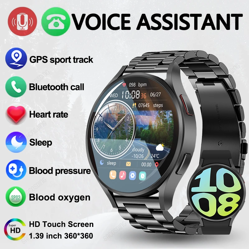 NFC Smart Watch Men For Samsung Huawei Custom Dial Voice Bluetooth Call Watch Smart Women GPS Sports Tracker Smartwatch New 2023
NFC Smart Watch Men For Samsung Huawei Custom Dial Voice Bluetooth Call Watch Smart Women GPS Sports Tracker Smartwatch New 2023