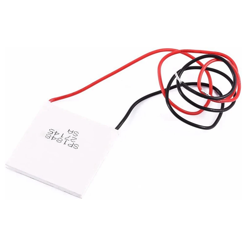 2X Thermoelectric Peltier Module, High Temperature Thermoelectric Power Generator Peltier TEG 150Celsius,White 40X40mm
2X Thermoelectric Peltier Module, High Temperature Thermoelectric Power Generator Peltier TEG 150Celsius,White 40X40mm