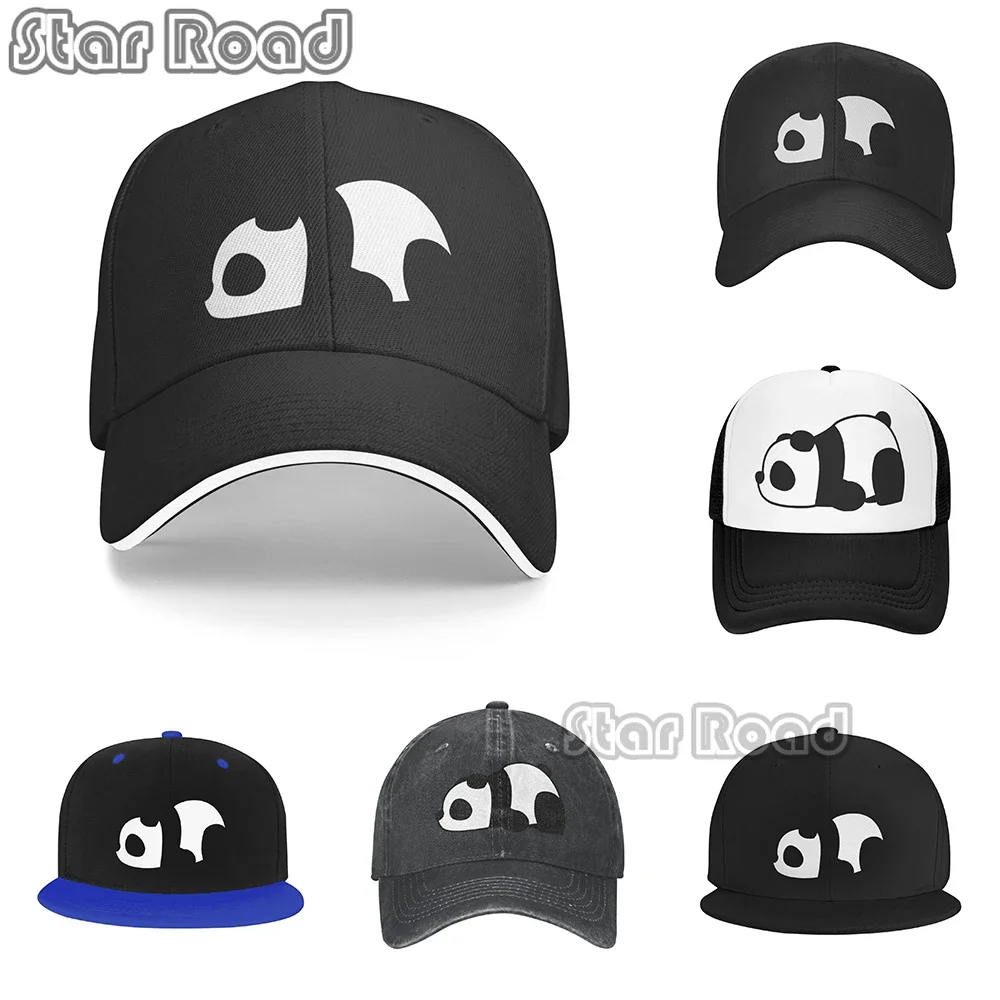 

Kawaii Panda Baseball Cap Hip Hop Embroidery Cartoon Animal Men Dad Hat Hiphop Snapack Hat Cotton Kpop Curved Sunhat for unisex