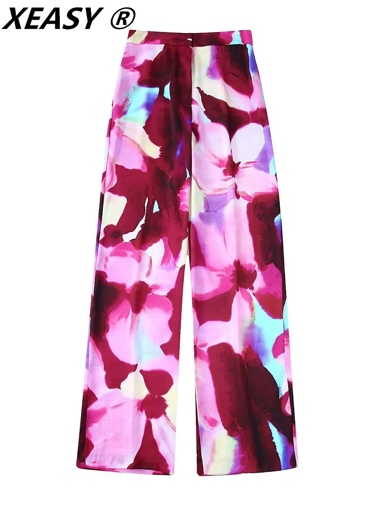 XEASY 2022 Fashion Women Clothing High Waist Pants For Women Trousers Vintage Female Casual Pants Print
XEASY 2022 Fashion Women Clothing High Waist Pants For Women Trousers Vintage Female Casual Pants Print