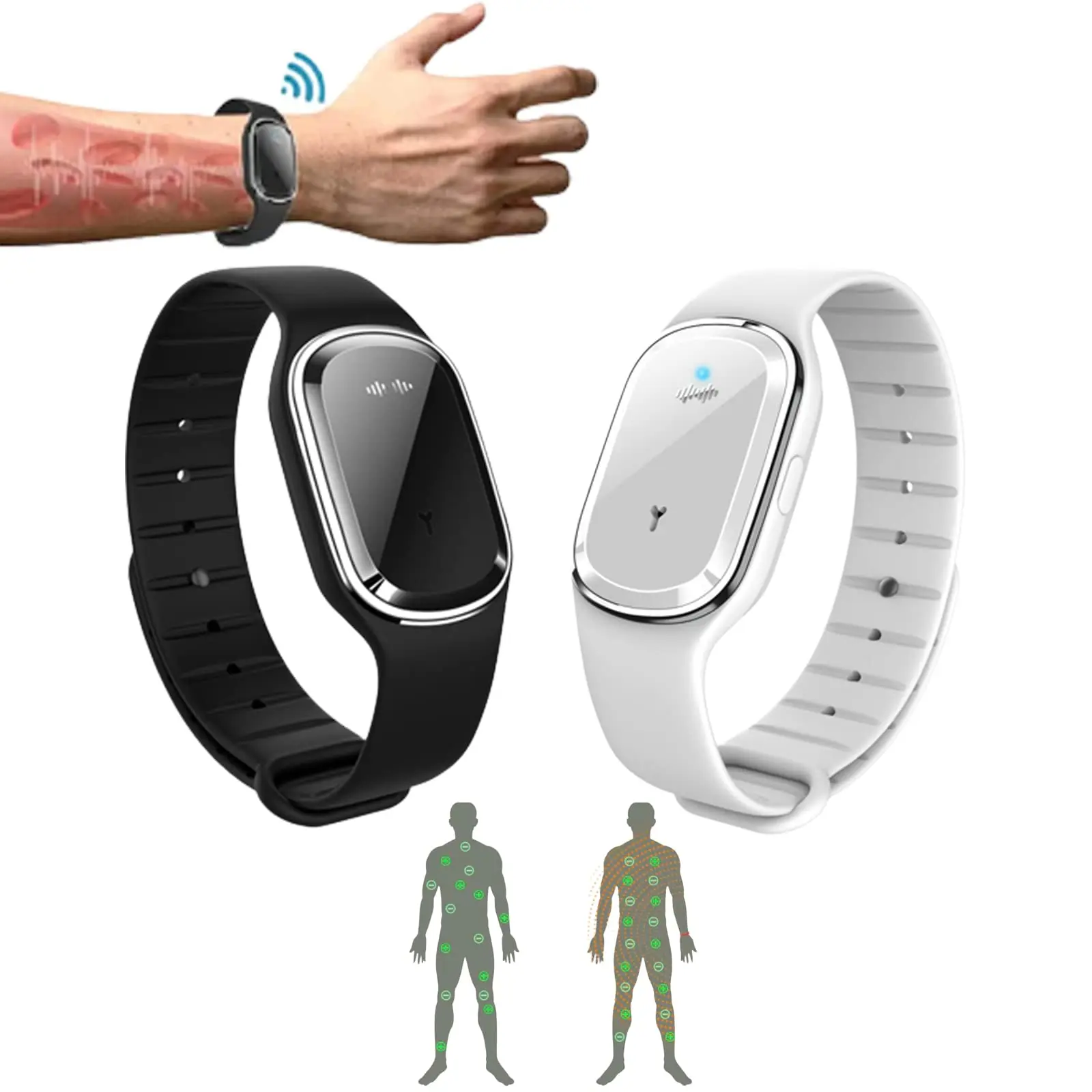 Ultrasonic Ultra-Tech Body Shape Wristband Health Weight Loss Bracelet Men Women Slimming Health
Ultrasonic Ultra-Tech Body Shape Wristband Health Weight Loss Bracelet Men Women Slimming Health