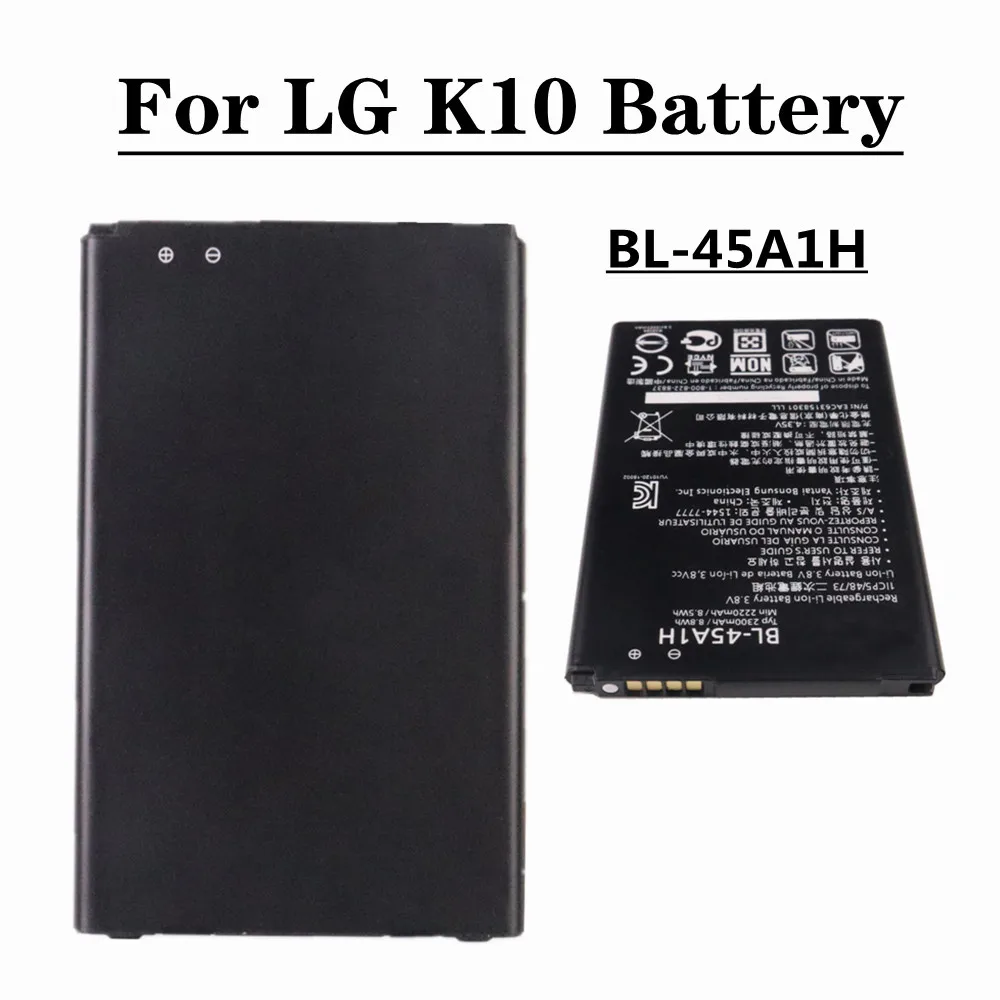 Высококачественный BL45A1H BL-45A1H Аккумулятор для LG K10 F670L F670K F670S F670 K420N K10 LTE Q10 K420 2300mAh BL 45A1H аккумулятор для телефона
Высококачественный BL45A1H BL-45A1H Аккумулятор для LG K10 F670L F670K F670S F670 K420N K10 LTE Q10 K420 2300mAh BL 45A1H аккумулятор для телефона