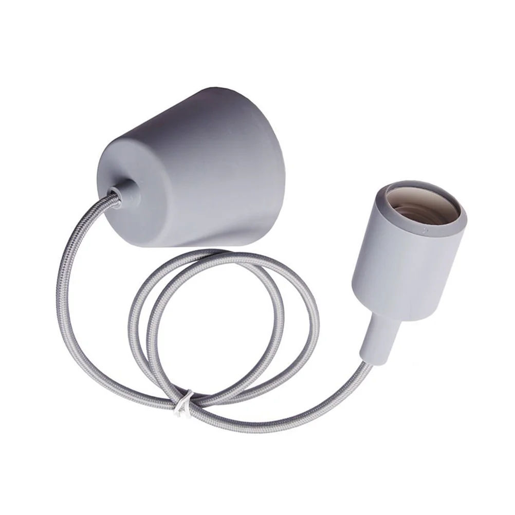 Silicone Hanging Lamp Holder with E27 Base LED Light Socket for Kitchens Dining Rooms Living Rooms Corridor Bars Restaurants
Silicone Hanging Lamp Holder with E27 Base LED Light Socket for Kitchens Dining Rooms Living Rooms Corridor Bars Restaurants