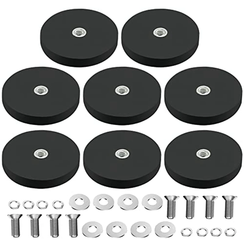 Rubber Coated Magnet Magnet With Rubber Coating Ø 43Mm Anti Scratch Magnet M6 Male Thread Black
Rubber Coated Magnet Magnet With Rubber Coating Ø 43Mm Anti Scratch Magnet M6 Male Thread Black