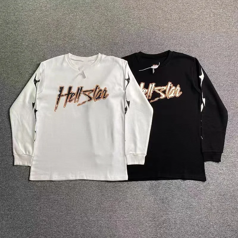 2023 Winter Hellstar Studios White Black Tee Long Sleeve T Shirt Men Women Top Quality Bump Mapping T-shirt
2023 Winter Hellstar Studios White Black Tee Long Sleeve T Shirt Men Women Top Quality Bump Mapping T-shirt
