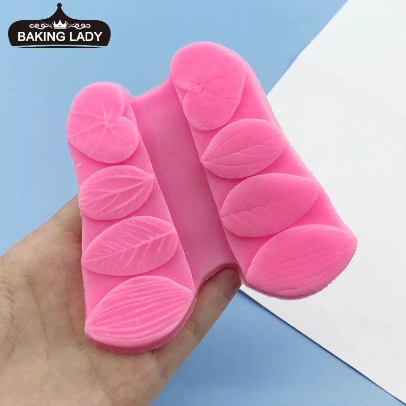 Various Leaf Veiner Silicone Molds Fondant Cake Decorating Chocolate Candy Moulds 3D Kitchen Baking Cake Tools
Various Leaf Veiner Silicone Molds Fondant Cake Decorating Chocolate Candy Moulds 3D Kitchen Baking Cake Tools