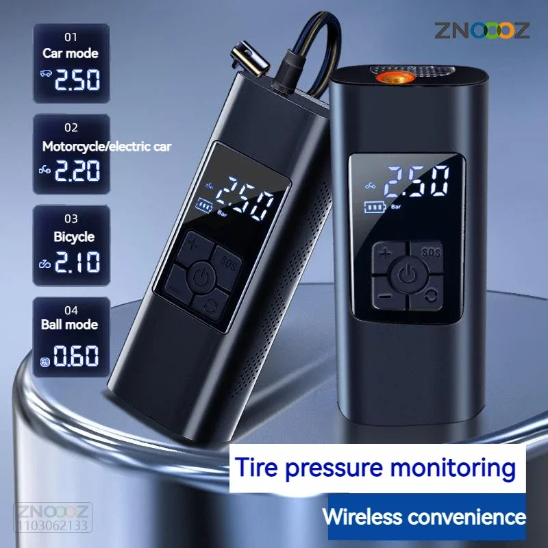 Car Air Pumps Wireless Portable Car Air Compressor For Tires Inflator for Motorcycles Bicycle Tyre Inflato with Led Light
Car Air Pumps Wireless Portable Car Air Compressor For Tires Inflator for Motorcycles Bicycle Tyre Inflato with Led Light