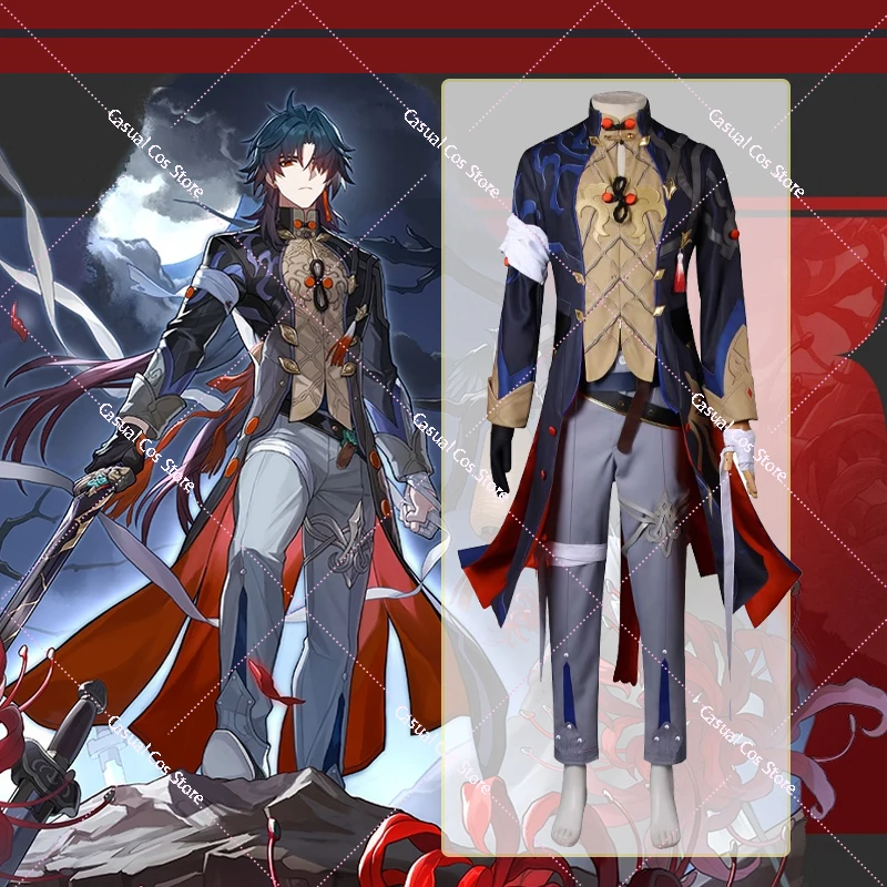 Game Honkai: Star Rail Blade Cosplay Costume Coordinates Carnival Halloween ComiCon Uniform For Men
Game Honkai: Star Rail Blade Cosplay Costume Coordinates Carnival Halloween ComiCon Uniform For Men