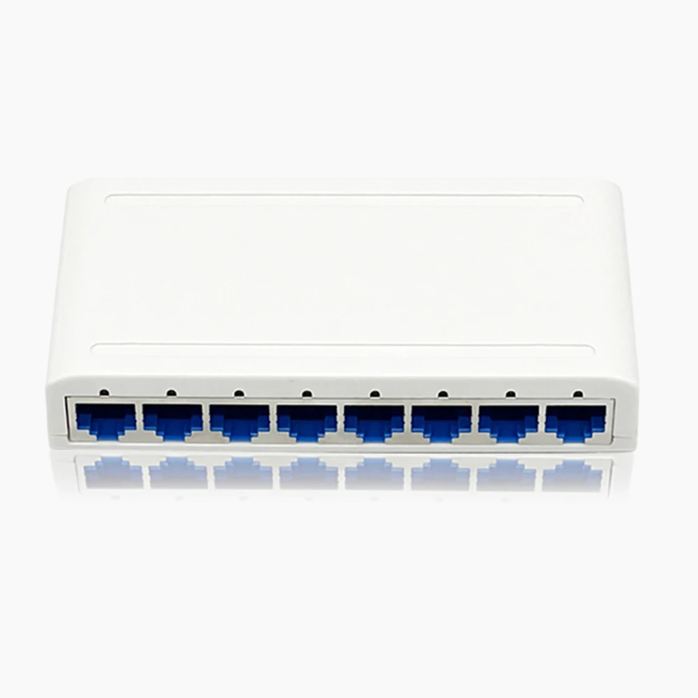 Se73c913f6fa1416ea94a8666cb3481d6K 8 Port Gigabit Ethernet Switch10/100/1000Mbps Desktop Network Switch, Plug & Play, Auto MDI/MDIX, RJ45 LAN Hub for Home Office