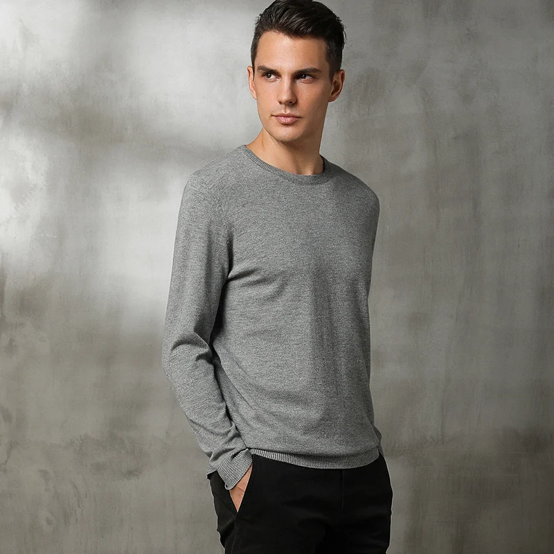 Cashmere sweater men's round neck warm loose solid color Pullover men's sweater background thickened coat
Cashmere sweater men's round neck warm loose solid color Pullover men's sweater background thickened coat
