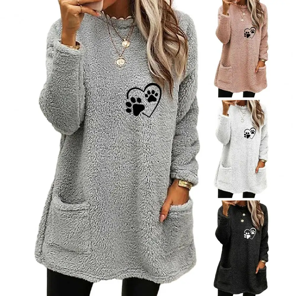 Women Sweatshirt Casual Crewneck Pullover Sweatshirt With Pocket Soft Trendy Loose Fit Long Sleeve Sweatshirt For Winter
Women Sweatshirt Casual Crewneck Pullover Sweatshirt With Pocket Soft Trendy Loose Fit Long Sleeve Sweatshirt For Winter