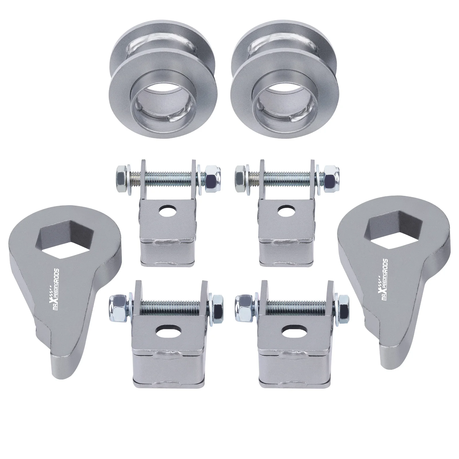 Комплект подъема 1-3 дюйма + удлинитель для Шевроле, лавины, Silverado Suburban Tahoe 2000-2006
Комплект подъема 1-3 дюйма + удлинитель для Шевроле, лавины, Silverado Suburban Tahoe 2000-2006