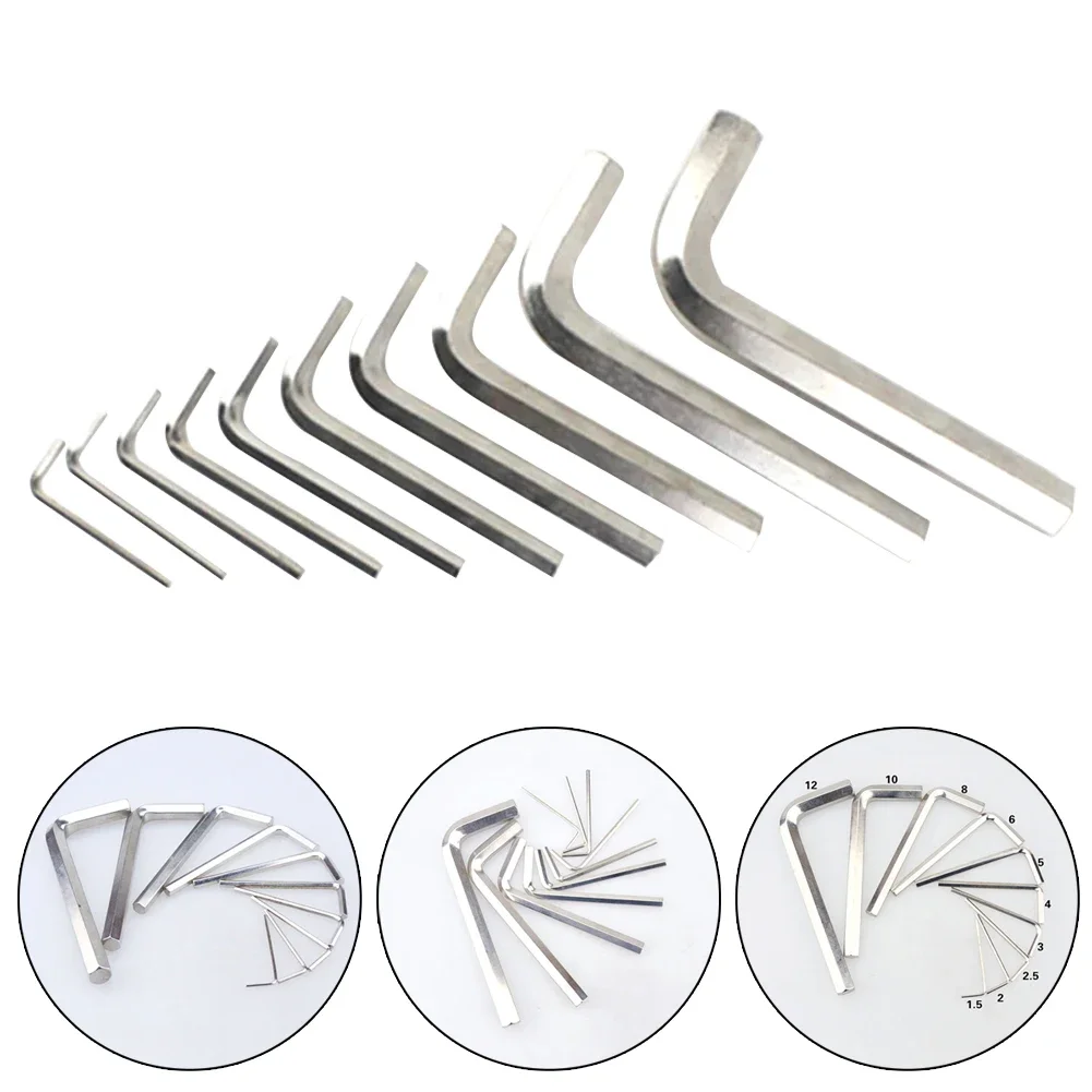 1.5-12mm Hexagon Hex Allen-Key Set Wrench Screwdriver Tool Kit Hex Wrench 1.5mm 2mm 2.5mm 3mm 4mm 5mm 6mm 8mm 10mm 12mm
1.5-12mm Hexagon Hex Allen-Key Set Wrench Screwdriver Tool Kit Hex Wrench 1.5mm 2mm 2.5mm 3mm 4mm 5mm 6mm 8mm 10mm 12mm