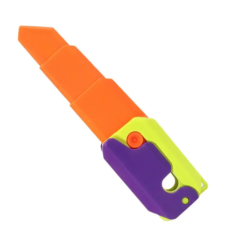 Funny 3D Print Carrot Knife Toy Anxiety Stress Relief Toy Stocking Stuffers Telescopic Sensory Portable 3D Printing Gift Adult
Funny 3D Print Carrot Knife Toy Anxiety Stress Relief Toy Stocking Stuffers Telescopic Sensory Portable 3D Printing Gift Adult
