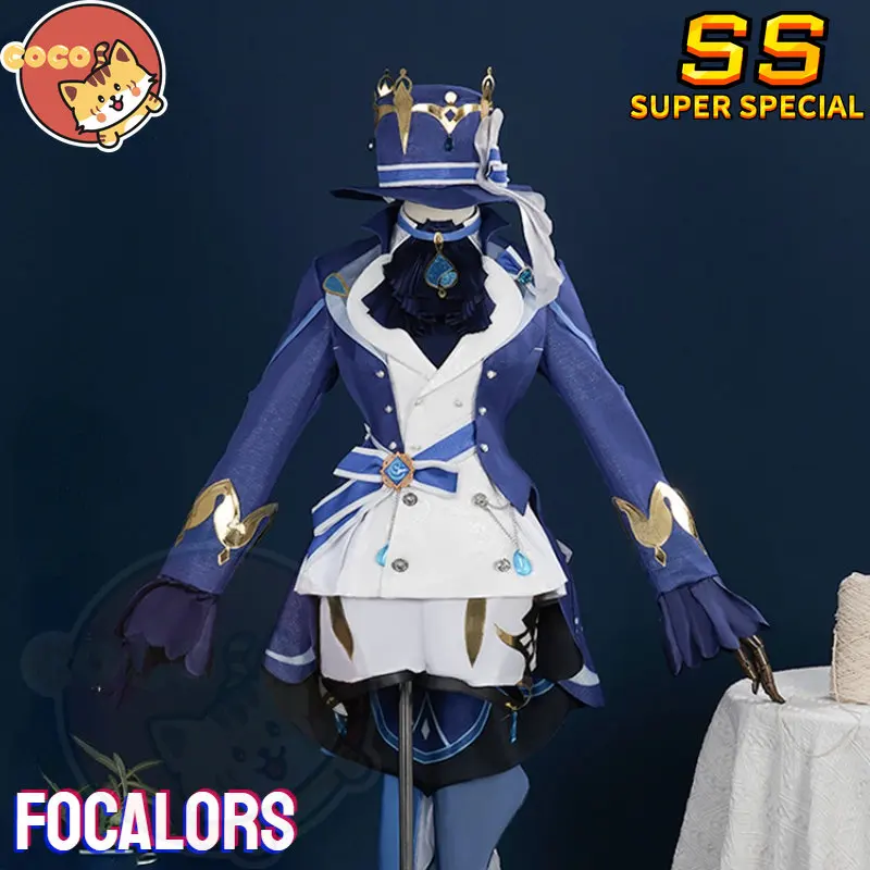 Косплей-костюм из игры CoCos-SS Genshin Impact Focalors, костюм для косплея Genshin Impact, костюм Бога справедливости Focalors
Косплей-костюм из игры CoCos-SS Genshin Impact Focalors, костюм для косплея Genshin Impact, костюм Бога справедливости Focalors