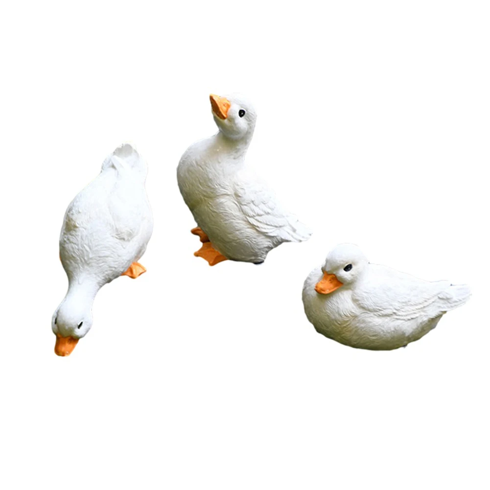 3Pack Resin Duck Statues Simulation For Garden Aquarium Decoration Lawn Ornament Simulation Animal Garden Figurines Decoration
3Pack Resin Duck Statues Simulation For Garden Aquarium Decoration Lawn Ornament Simulation Animal Garden Figurines Decoration