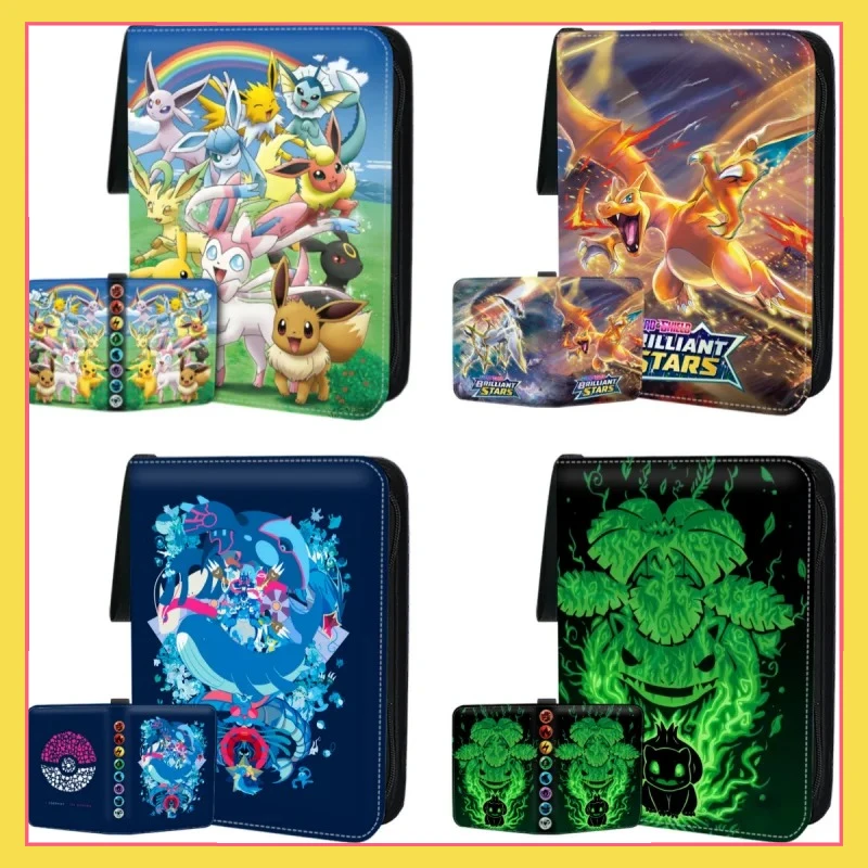 400Pcs Card Pokemon Album 4 Pocket Zipper Binder Folder Pokemon Battle Card Pack Kids Birthday Gift Christmas Gift Without Cards
400Pcs Card Pokemon Album 4 Pocket Zipper Binder Folder Pokemon Battle Card Pack Kids Birthday Gift Christmas Gift Without Cards