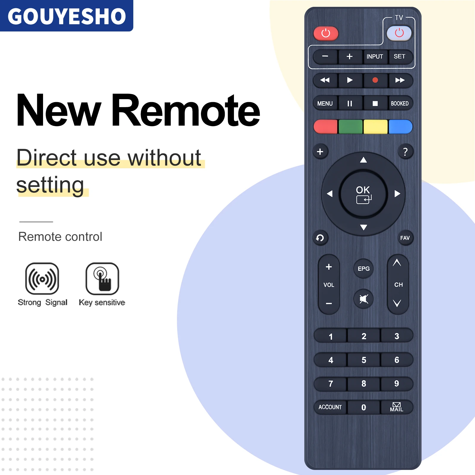 Новый пульт дистанционного управления для телевизора Oke vision - MNC VISION - Jawara Vision
Новый пульт дистанционного управления для телевизора Oke vision - MNC VISION - Jawara Vision