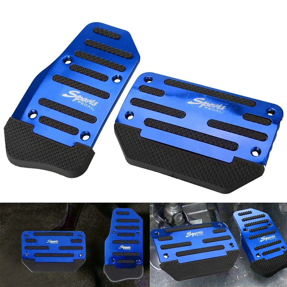 2pcs Universal Non-Slip Car Pedal Automatic Gas Brake Foot Pedal Pad Cover Aluminum Alloy Auto Car Accessories Interior Products
2pcs Universal Non-Slip Car Pedal Automatic Gas Brake Foot Pedal Pad Cover Aluminum Alloy Auto Car Accessories Interior Products