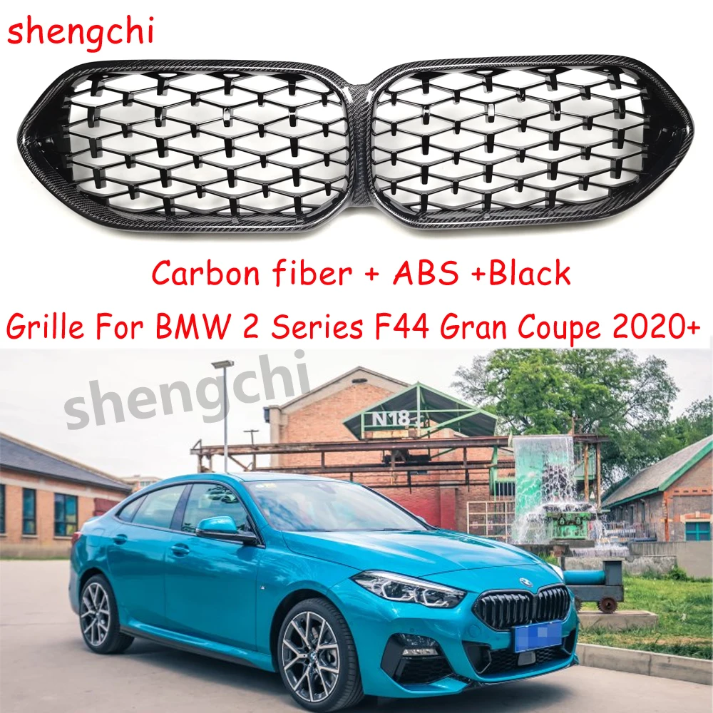 F44 Carbon Fiber Diamond Black Front Bumper Kidney Grille for BMW 2 Series Gran Coupe Replacment Mesh M235i 216i 218i 220i 228i
F44 Carbon Fiber Diamond Black Front Bumper Kidney Grille for BMW 2 Series Gran Coupe Replacment Mesh M235i 216i 218i 220i 228i